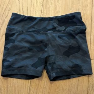 DSG camo biker shorts.
